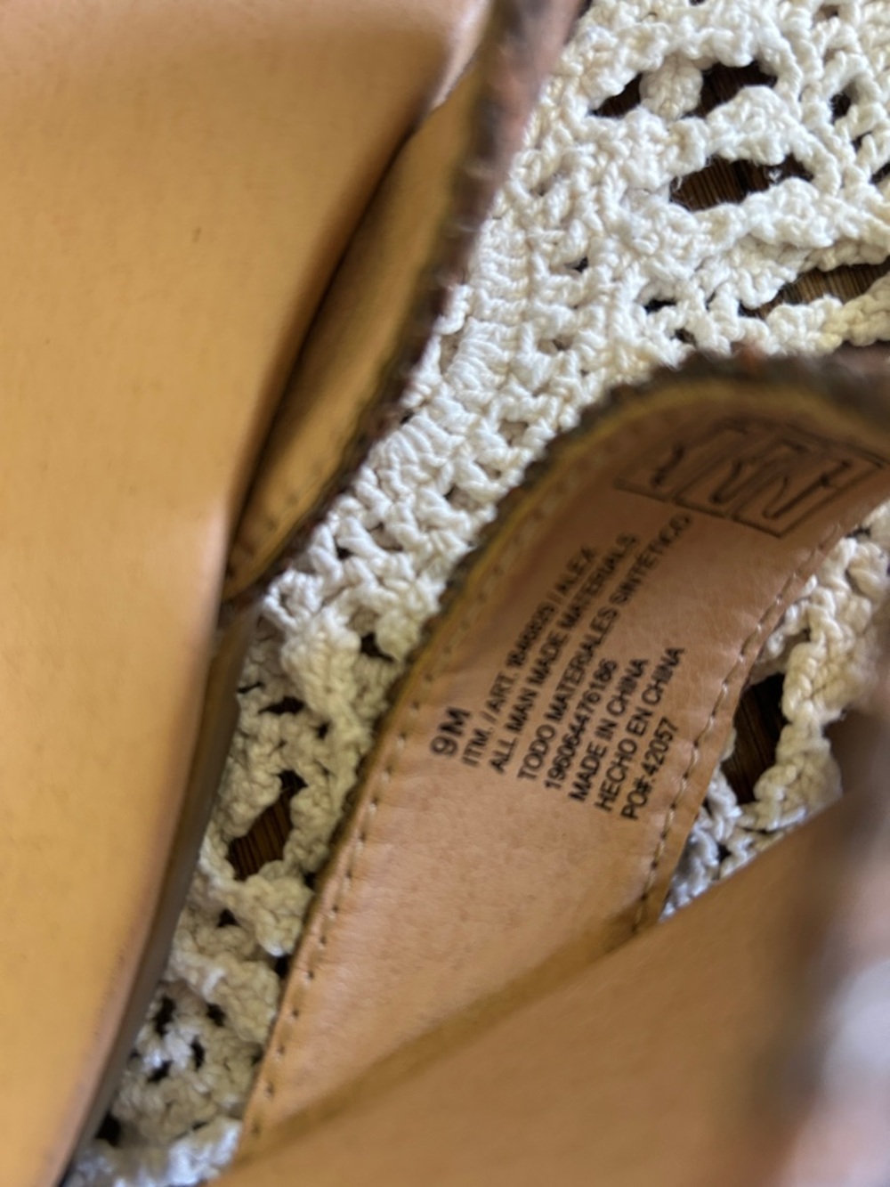 Draper James Brown Braided Slide Sandals - Women's Slip-On Size 9 - Picture 2 of 5